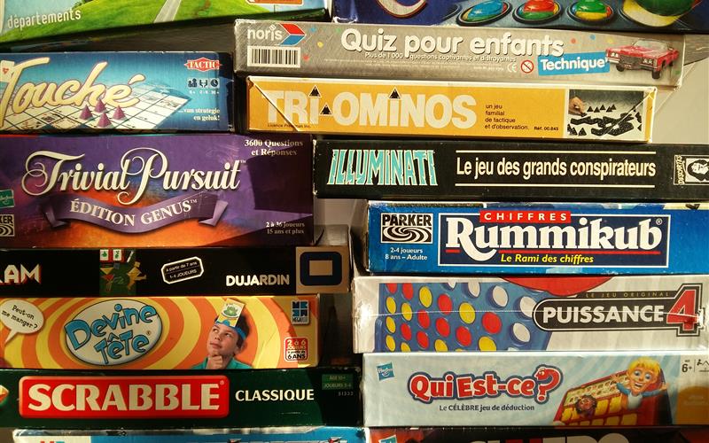 Books and games for guests campsite in Saint Jean de Monts in Vendée